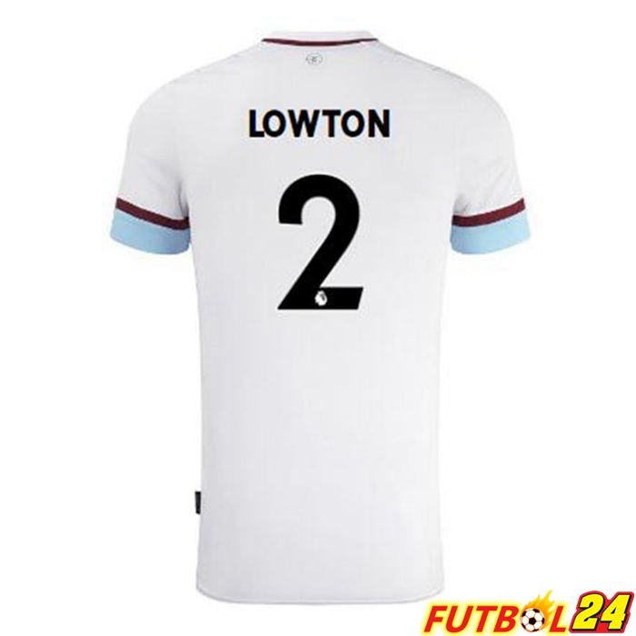 Camiseta Burnley (LOWTON 2) Alternativo Blanca Marron 2021/22