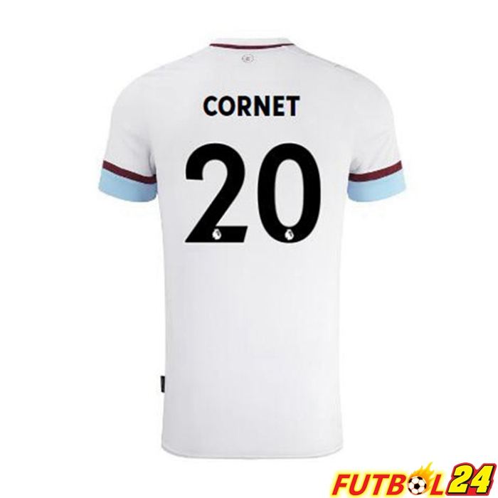 Camiseta Burnley (CORNET 20) Alternativo Blanca Marron 2021/22
